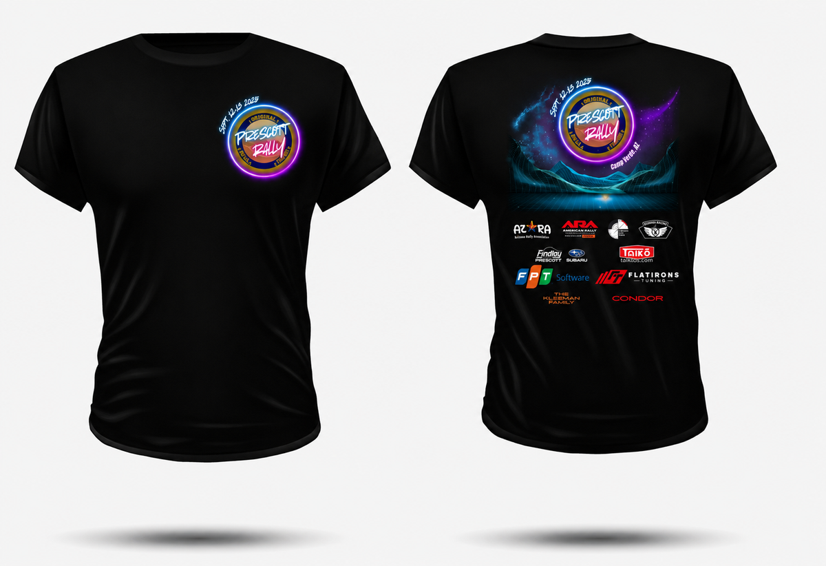 2025 Prescott Rally Event T Shirt